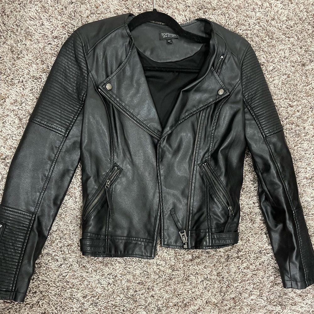 Topshop Leather Jacket